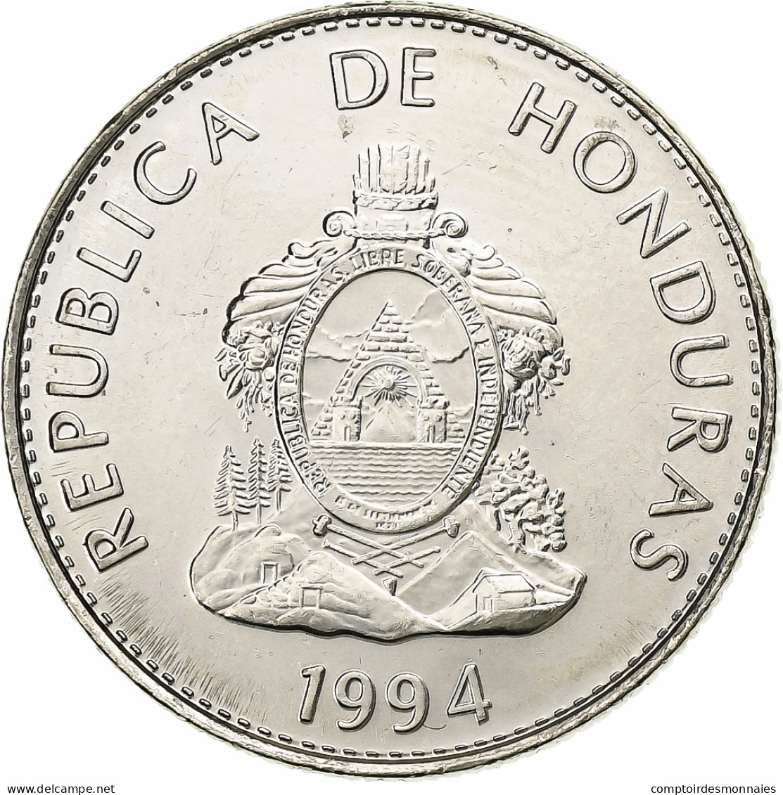 Honduras, 50 Centavos, 1994, Nickel Plaqué Acier, SPL, KM:84a.1 - Honduras