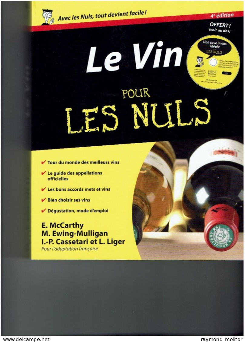Le Vin Pour LES NULS Edition 2009 - Autres & Non Classés