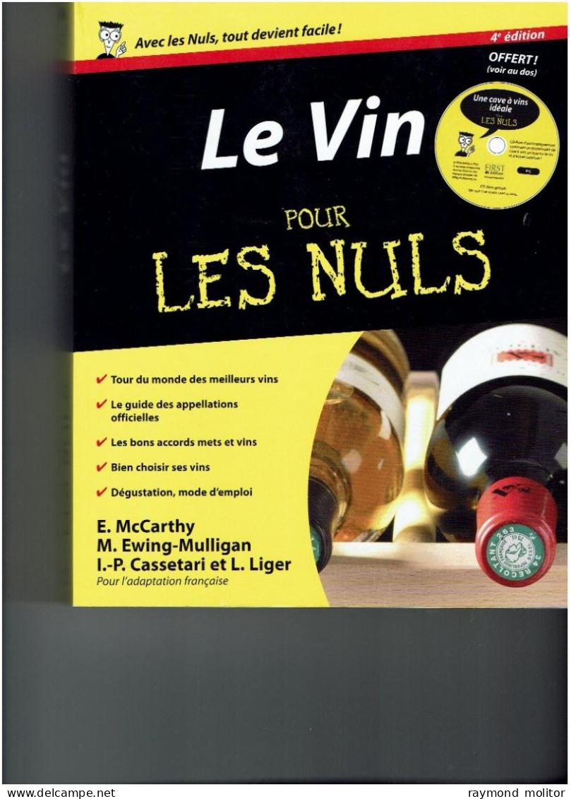 Le Vin Pour LES NULS Edition 2009 - Sonstige & Ohne Zuordnung