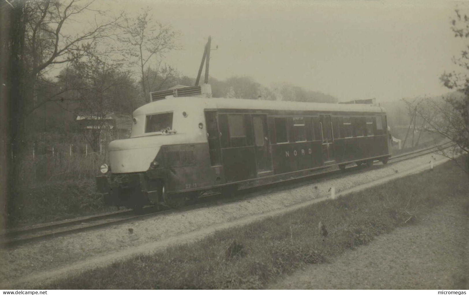 Reproduction - Automotrice Nord TA 1125, 24-4-1935 - Eisenbahnen