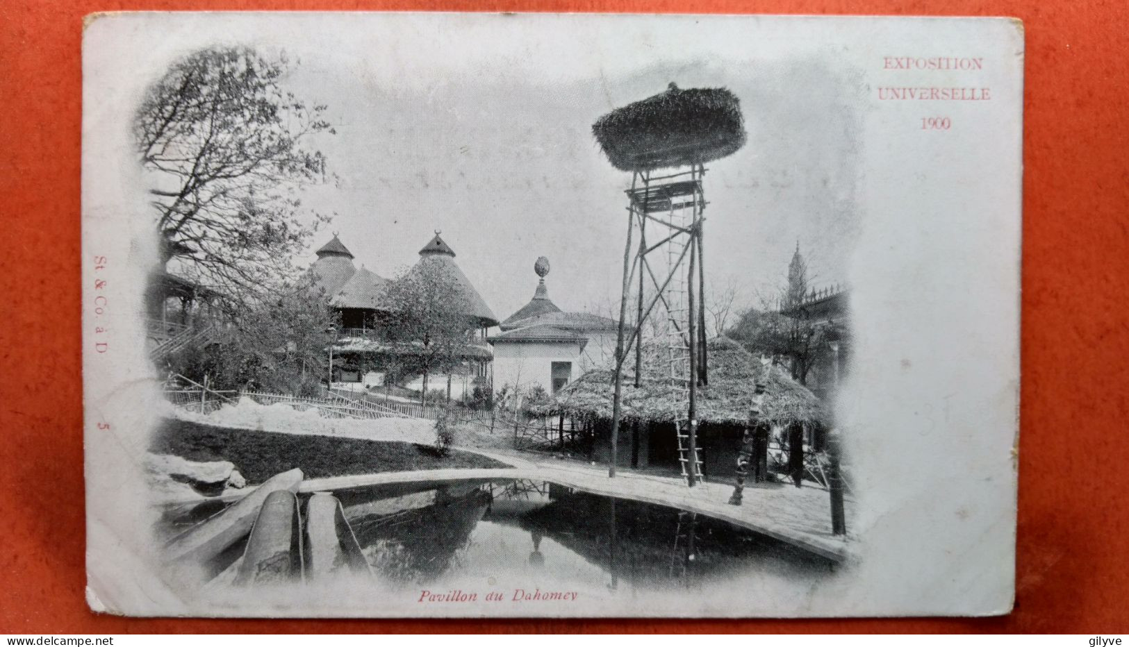 CPA (75)  Exposition Universelle 1900. Pavillon Du Dahomey.   (7A.632) - Expositions
