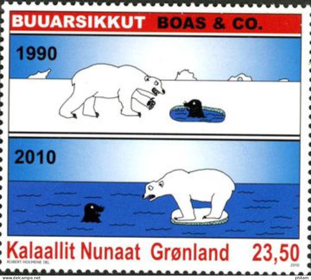 GROENLAND 2010 -Comics-l'Ours Blanc-1 V. - Nuovi