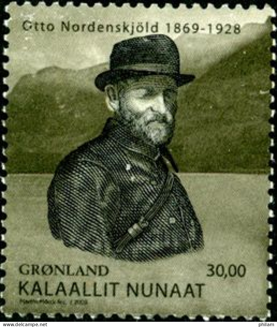 GROENLAND 2009 -Expéditions Polaires-Otto Nordenskjöld-1 V. - Unused Stamps