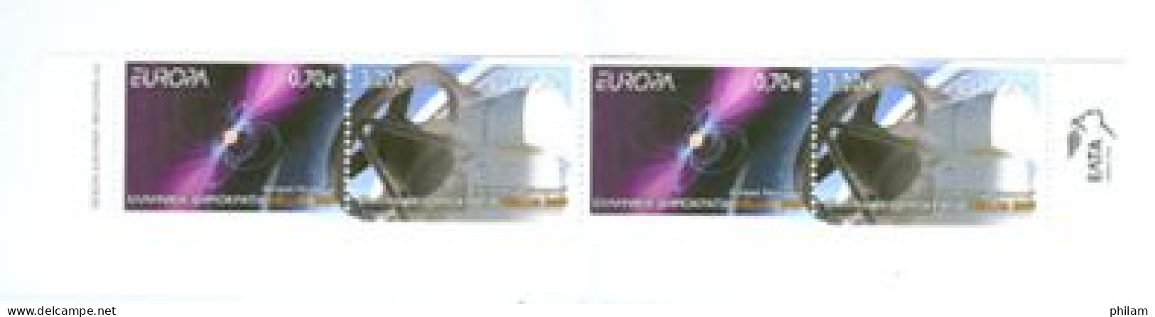 GRECE 2009 - Europa - L'astronomie - Carnet  - Postzegelboekjes