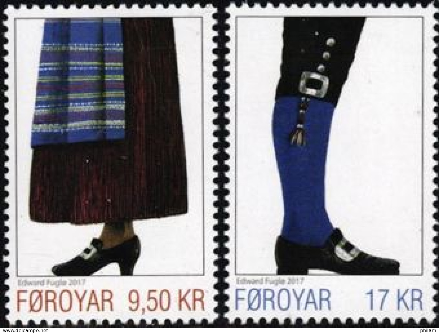 FEROES 2017 - Costumes Nationaux - II - 2 T.                                                   - Faroe Islands