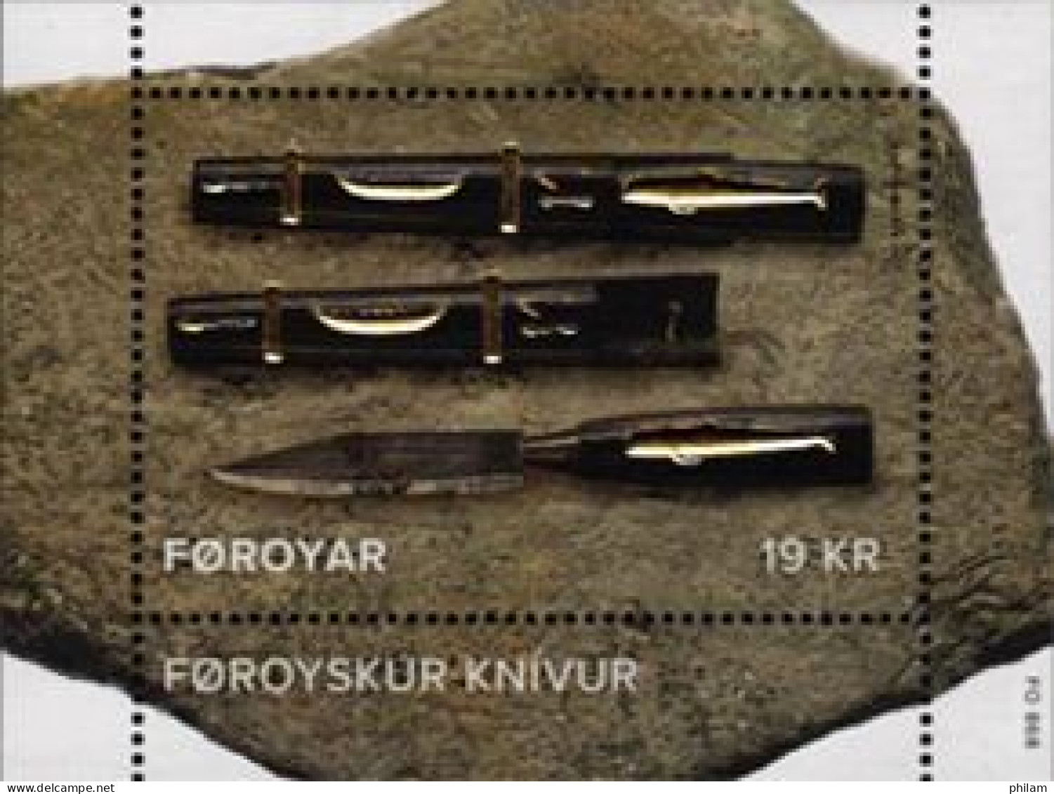 FEROES 2017 - Le Couteau Féroïen - 1 BF                                                   - Faroe Islands