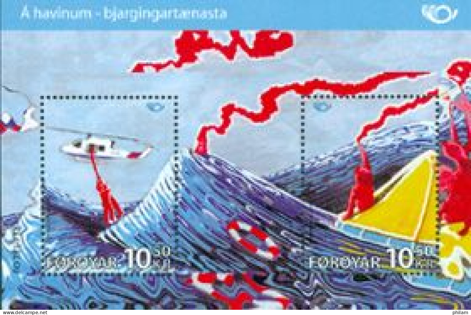 FEROES 2012 - Sauvetage En Mer - 1 BF                                                           - Färöer Inseln
