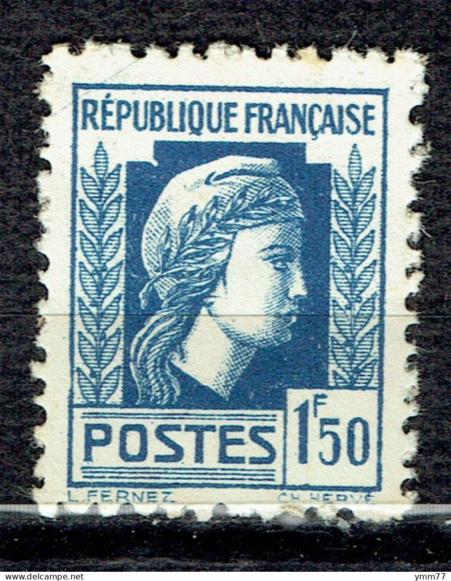 1,50 F Bleu Marianne D'Alger - 1944 Coq Et Maríanne D'Alger