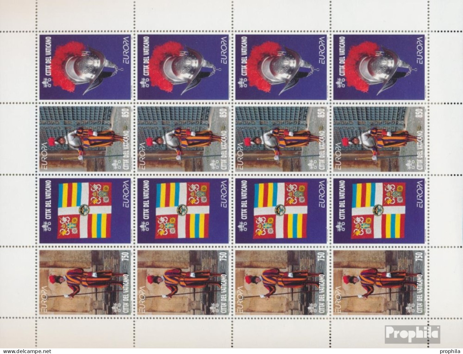 Vatikanstadt 1207-1208Klb Kleinbogen (kompl.Ausg.) Postfrisch 1997 Sagen Und Legenden - Unused Stamps