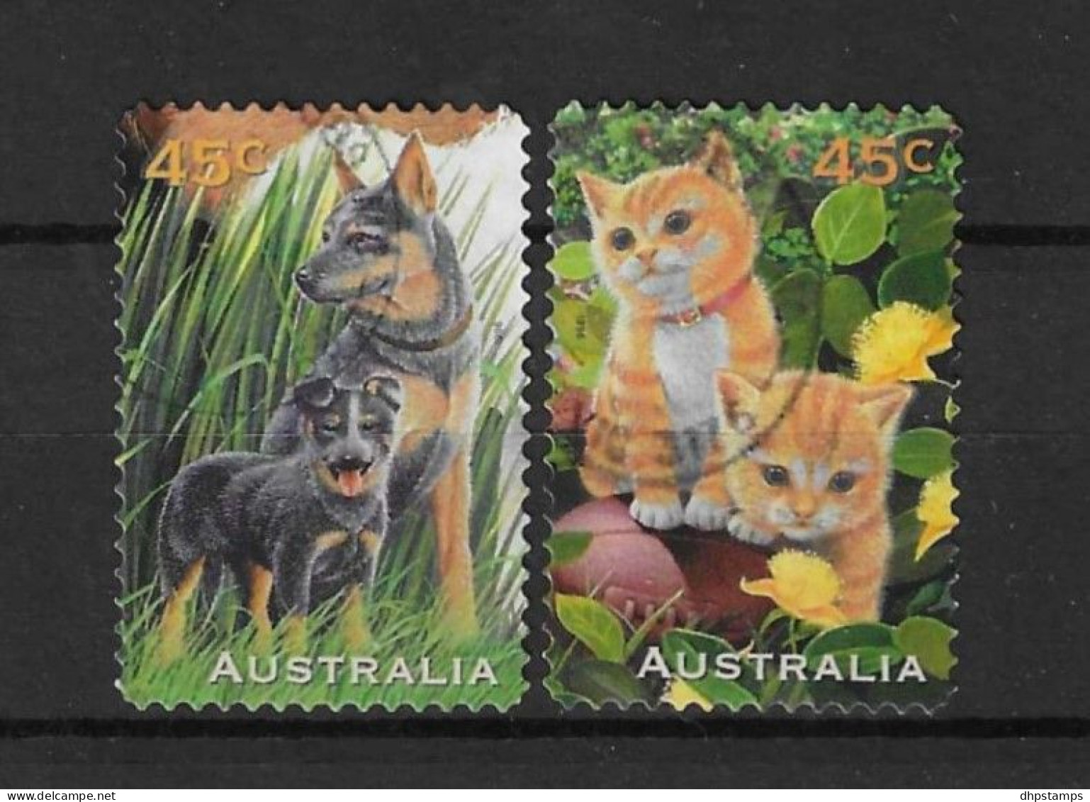 Australia 1996 Domestic Fauna S.A. Y.T. 1552/1553 (0) - Used Stamps