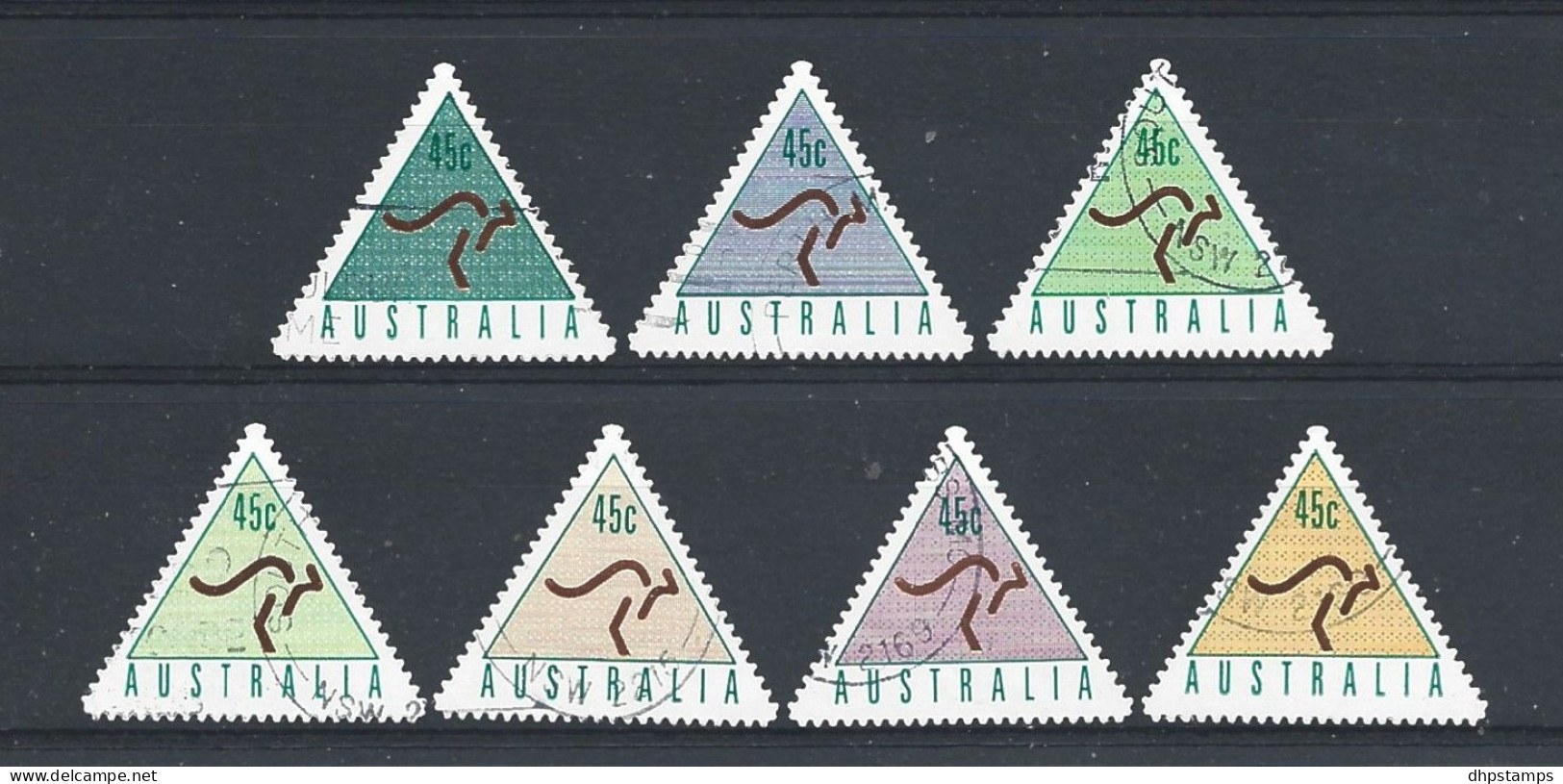 Australia 1994 Definitives Y.T. 1395/1402 Without 1396 (0) - Usados