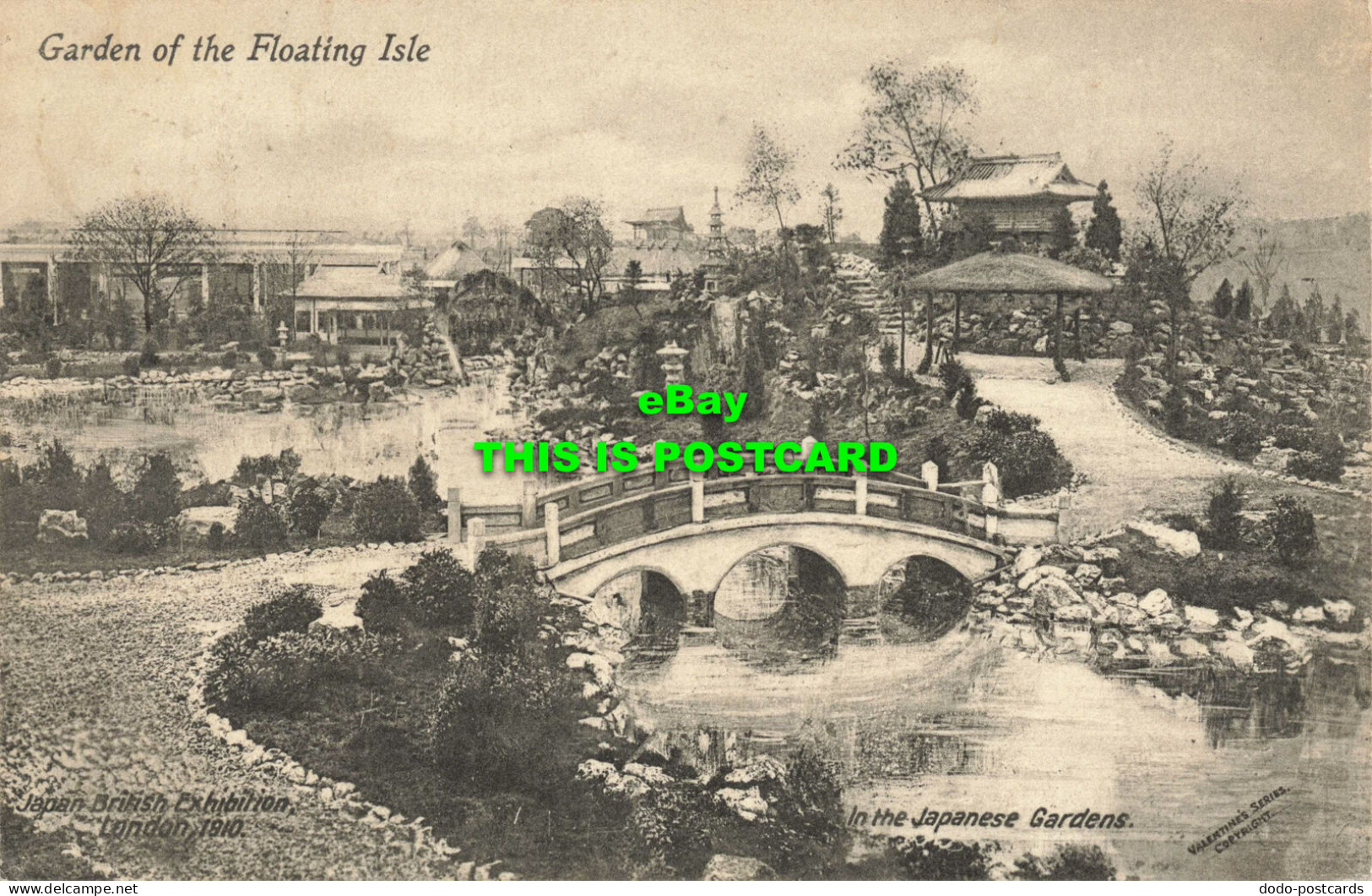 R597423 Garden Of Floating Isle. Japan British Exhibition. London. 1910. In Japa - Sonstige & Ohne Zuordnung