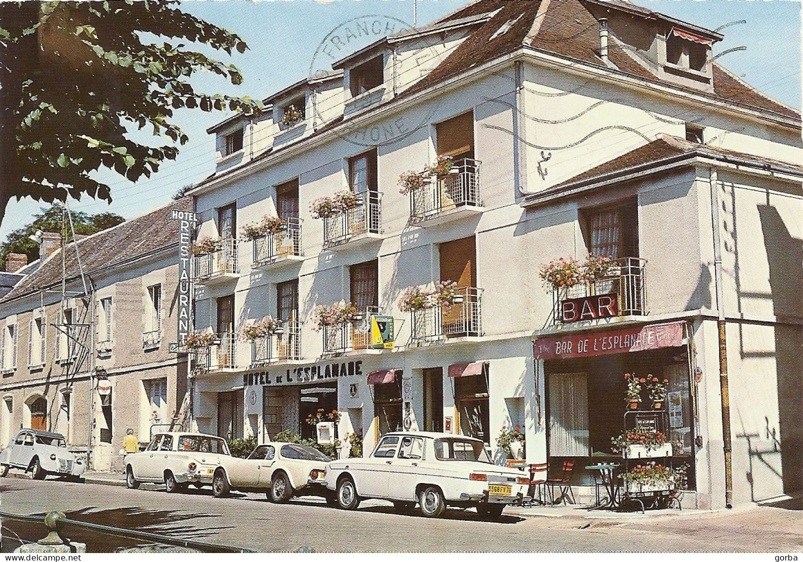 *CPM - 86 - LA ROCHE POSAY - L'Hôtel De L'Esplanade - La Roche Posay