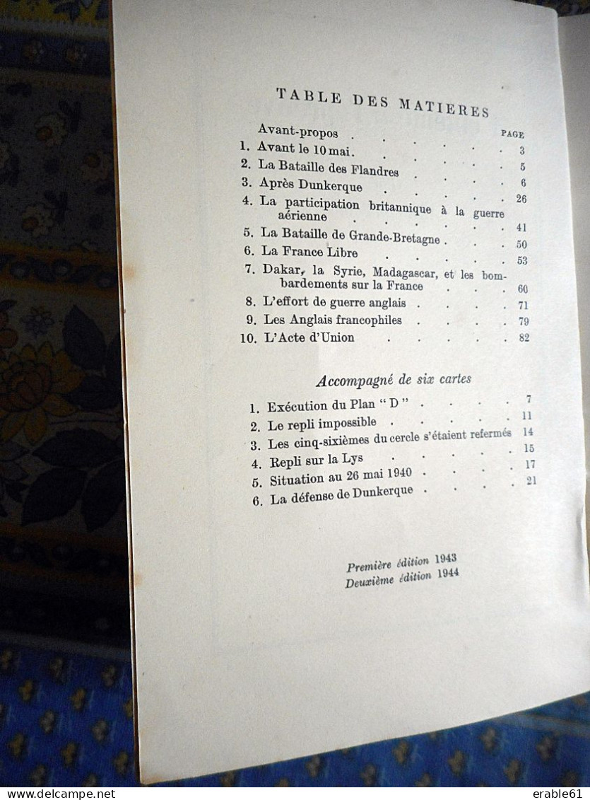 L ENTENTE A L EPREUVE Par RENE BALBAUD 1944 OXFORD UNIVERSITY PRESS LONDRES NEW YORK TORONTO - Französisch