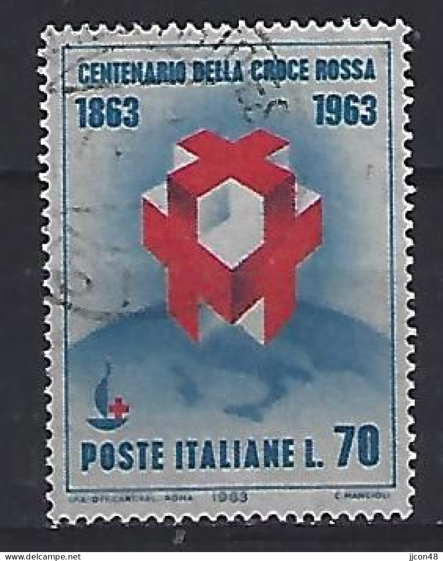 Italy 1963  100 Jahre Internationale Rotes Kreuz  (o) Mi.1146 - 1961-70: Gebraucht