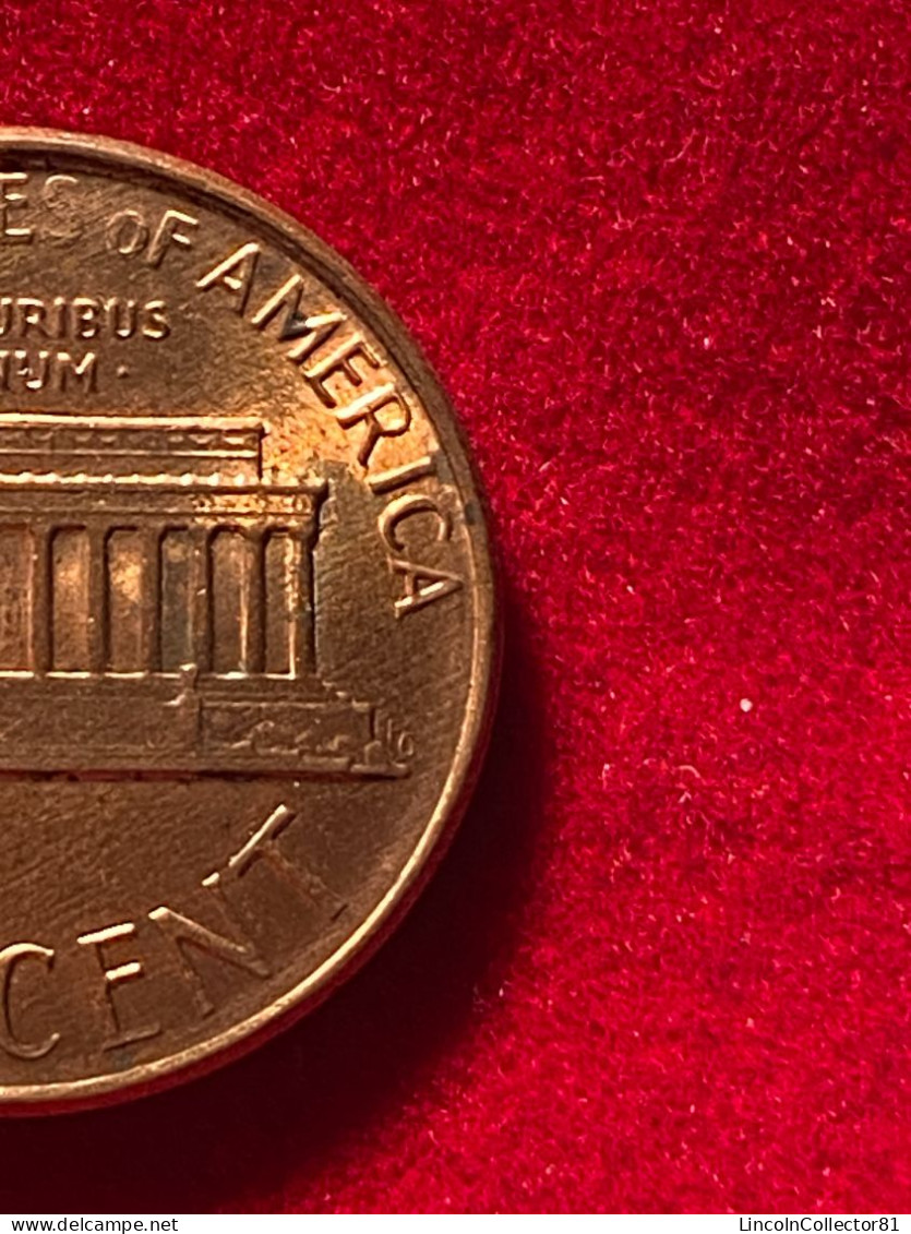 1986 D Lincoln Memorial RD Penny