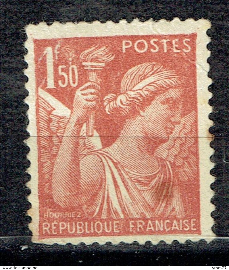 1,50 F Rouge-brun Type Iris - 1939-44 Iris