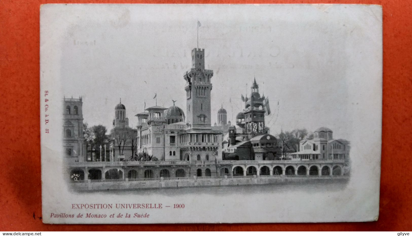 CPA (75)  Exposition Universelle 1900. Pavillon De Monaco Et De La Suède.   (7A.636) - Expositions
