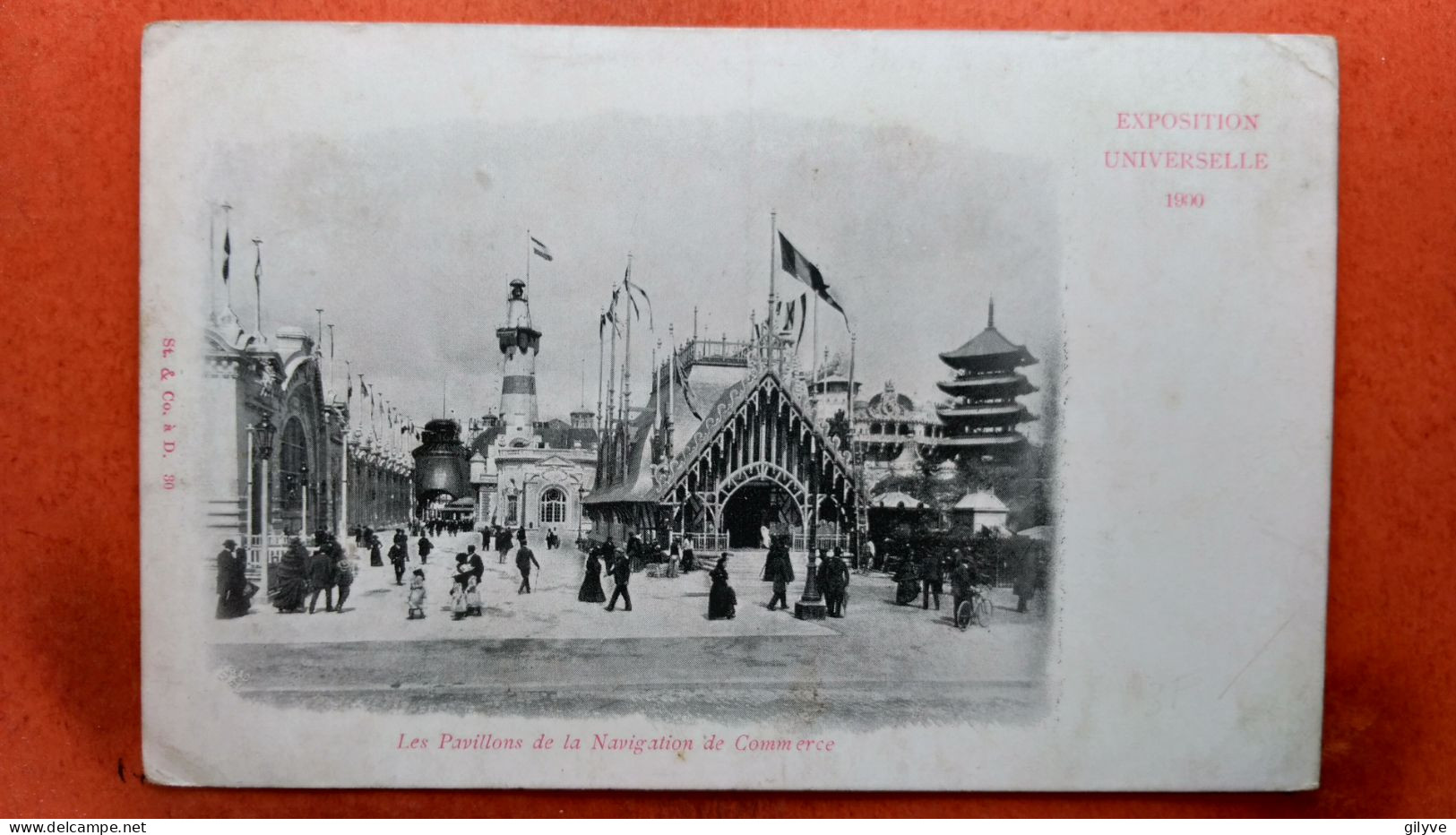 CPA (75)  Exposition Universelle 1900. Les Pavillons De La Navigation De Commerce. (7A.638) - Expositions