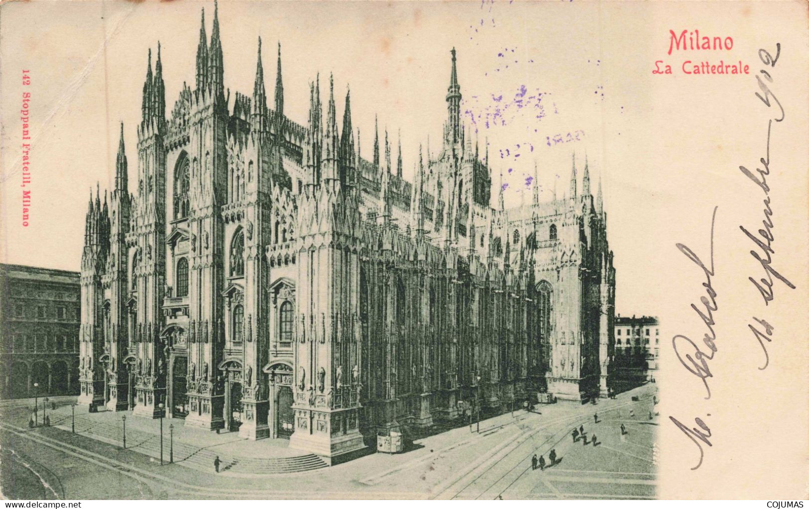 ITALIE _S28560_ Milano La Cattedrale - En L'état Pli - Milano (Milan)