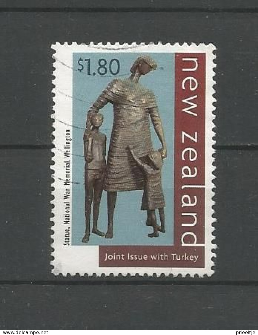 New Zealand 1998 Statue Y.T. 1605 (0) - Used Stamps