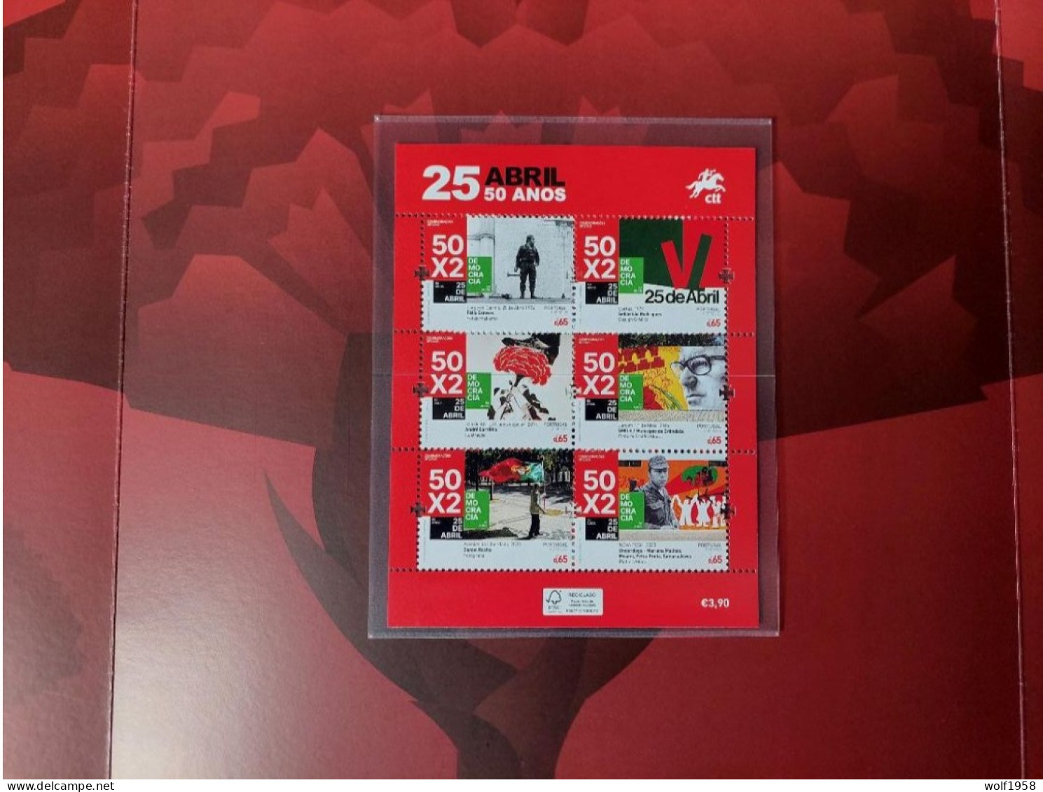 PORTUGAL APRIL 25TH, 50 YEARS OF DEMOCRACY - SPECIAL FOLDER - 2024 - Collections