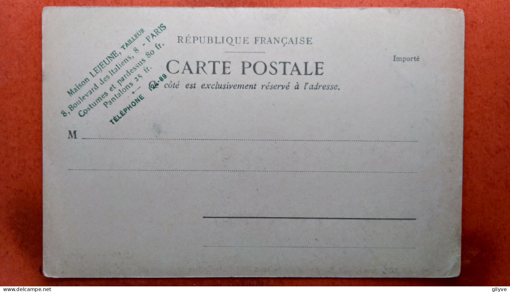 CPA (75)  Exposition Universelle 1900. La Seine Vue De L'Etablissement DUVAL. Publicité En Bas. Maison LEJEUNE. (7A.642) - Esposizioni