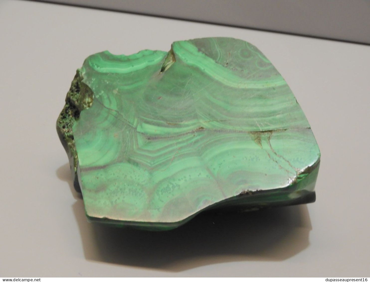 -ANCIEN BLOC De MALACHITE Non Taillé BRUT COLLECTION PIERRE ANCIENNE  Bijoux      E - Altri & Non Classificati