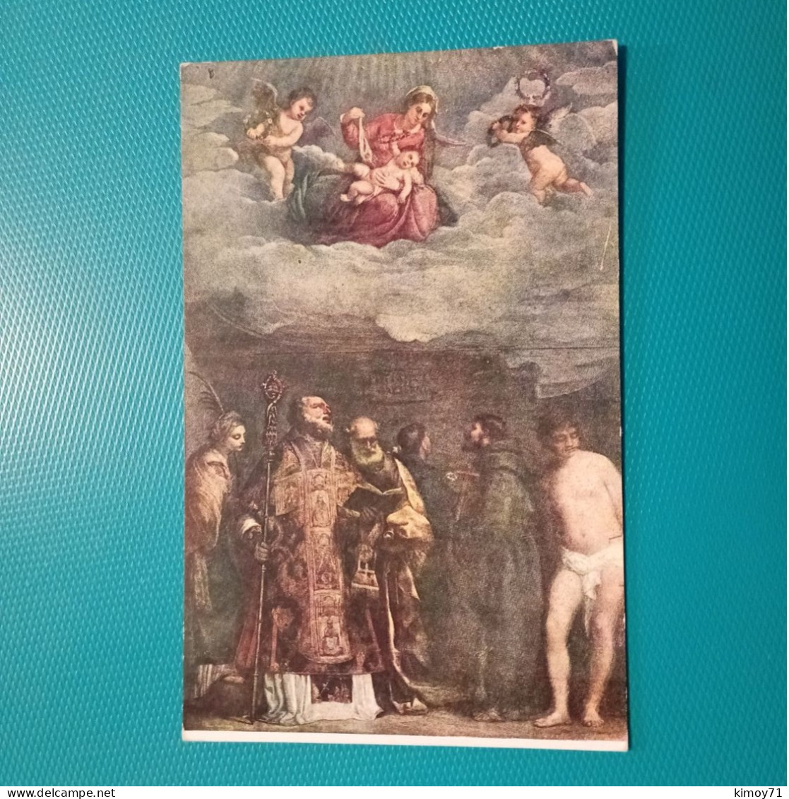 Cartolina La Madonna Di S. Nicolò Dei Frati - Roma. Non Viaggiata - Maagd Maria En Madonnas