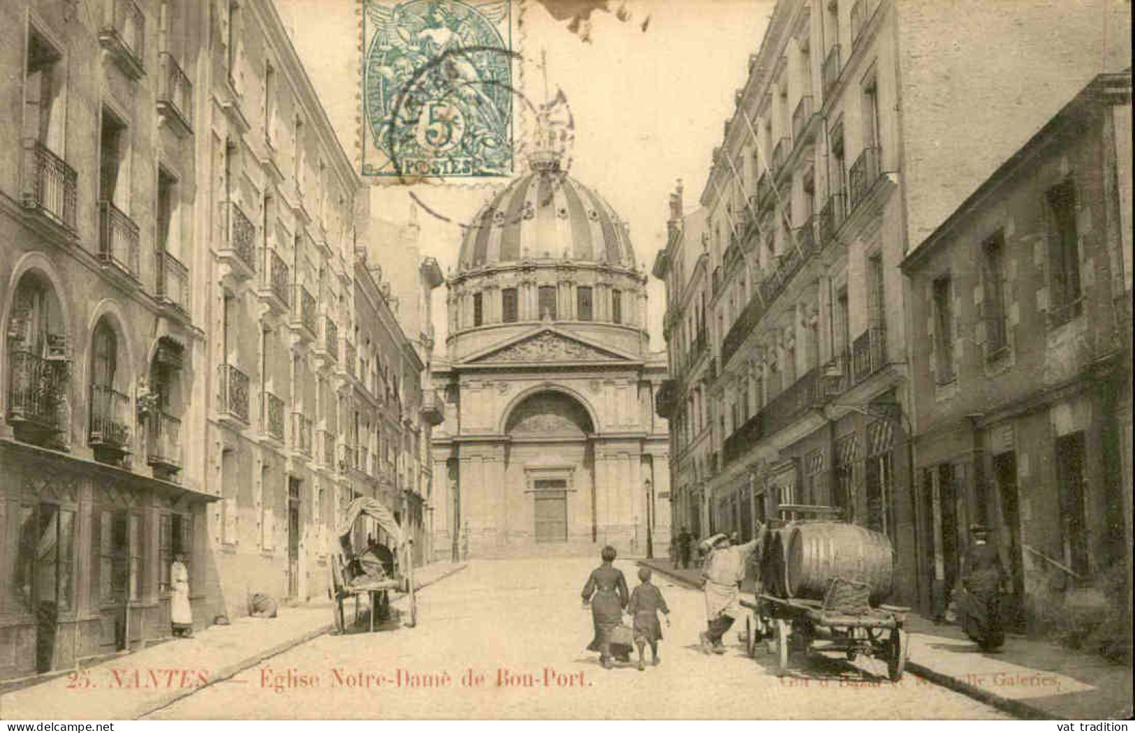 FRANCE - Carte Postale De Nantes - Eglise Notre Dame De Bon Port - L 152338 - Nantes