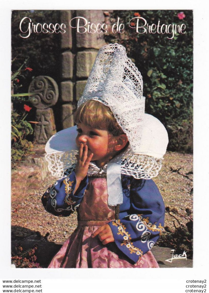29 Fillette En Costume De FOUESNANT Belle Coiffe Postée De ARZON En 1993 Folklore - Fouesnant
