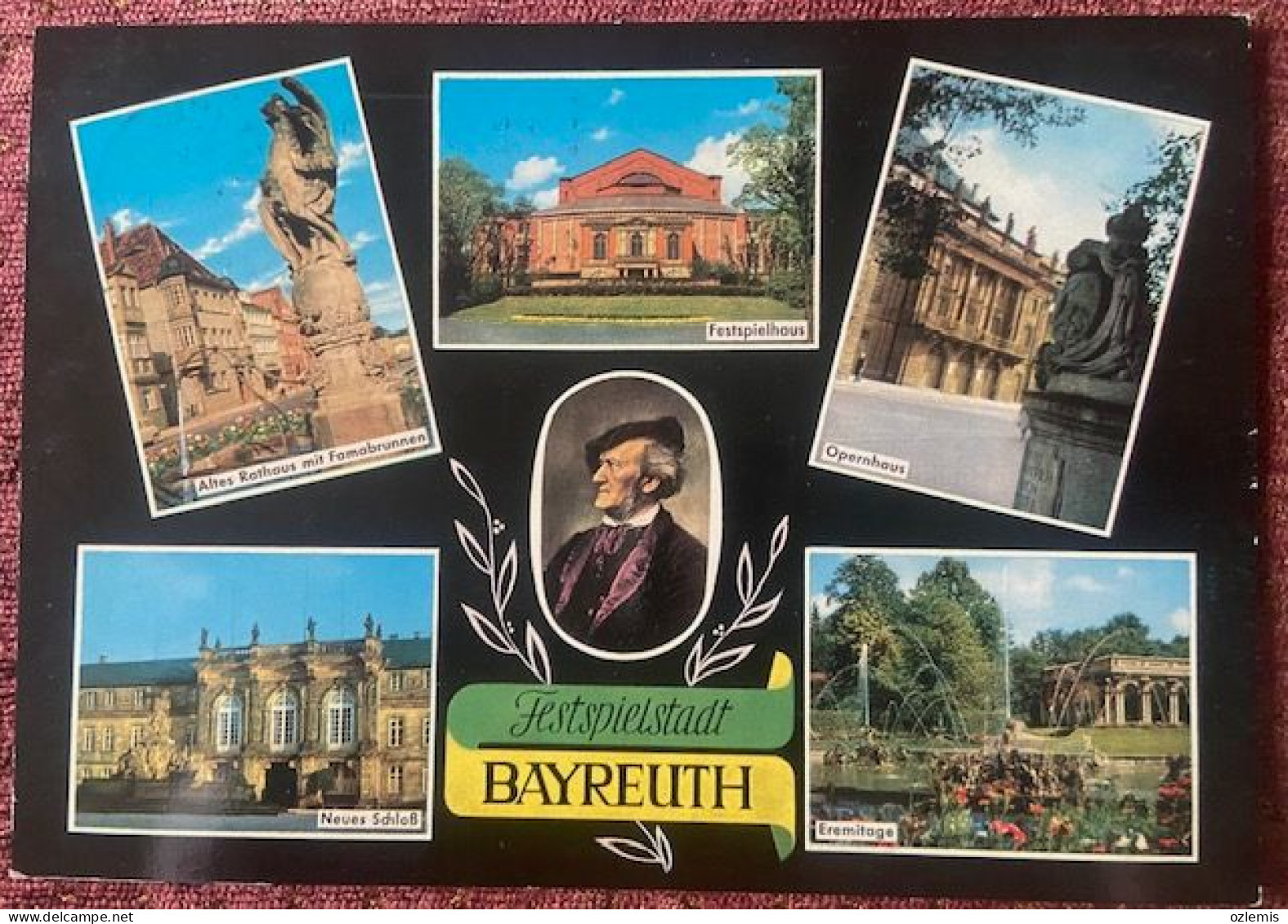 FESTSPIELSTADT ,BAYREUTH ,POSTCARD - Bayreuth