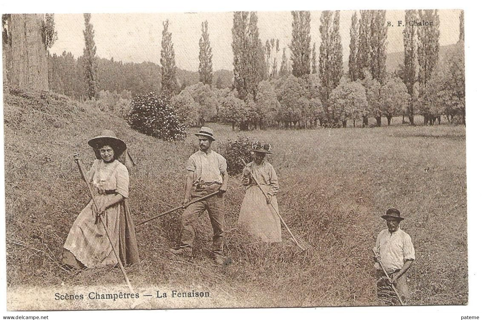 Scènes Champêtre La Fenaison - Landwirtschaftl. Anbau