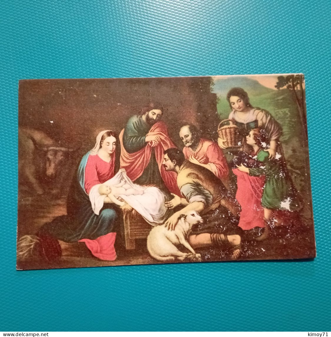 Cartolina Adorazione Dei Pastori. Non Viaggiata - Jésus