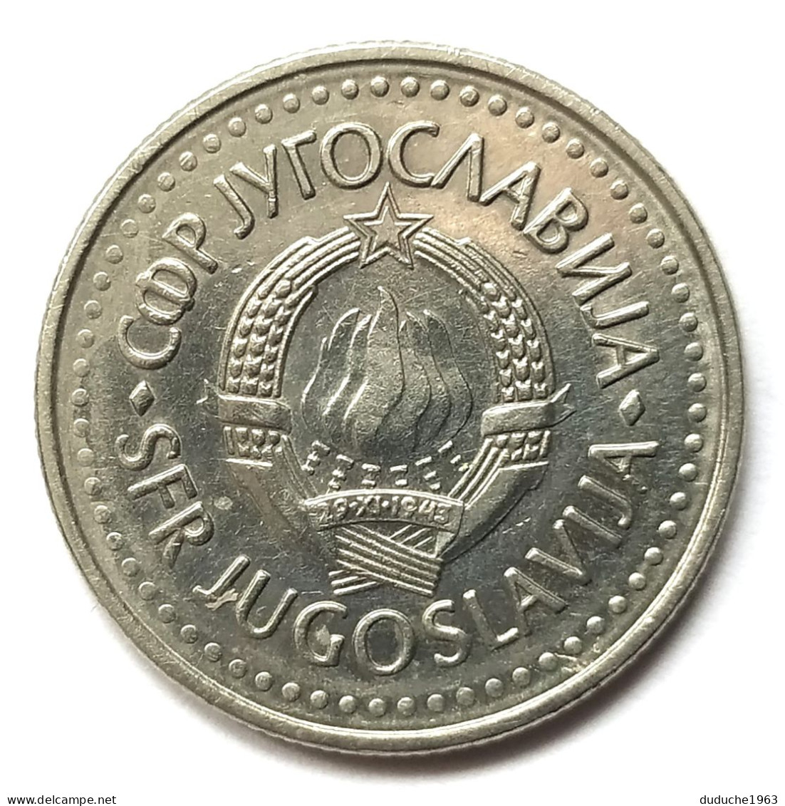 Yougoslavie - 10 Dinar 1985 - Yougoslavie