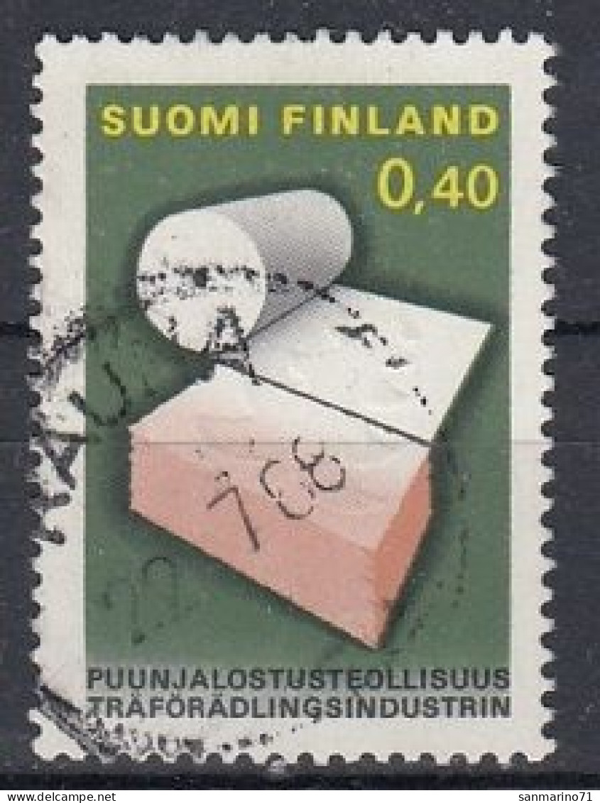 FINLAND 648,used,falc Hinged - Non Classés