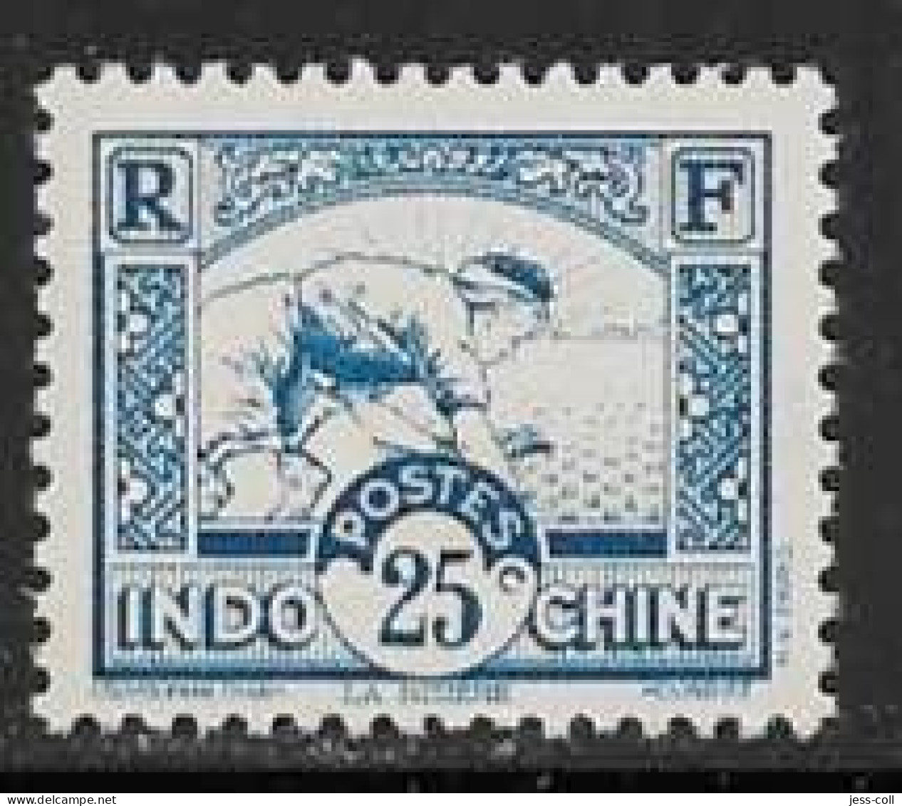 Yvert 217 25 C Bleu - ** - Unused Stamps