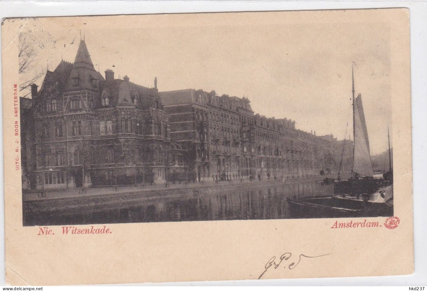 Amsterdam Nic. Witsenkade Scheepvaart # 1903   2387 - Amsterdam