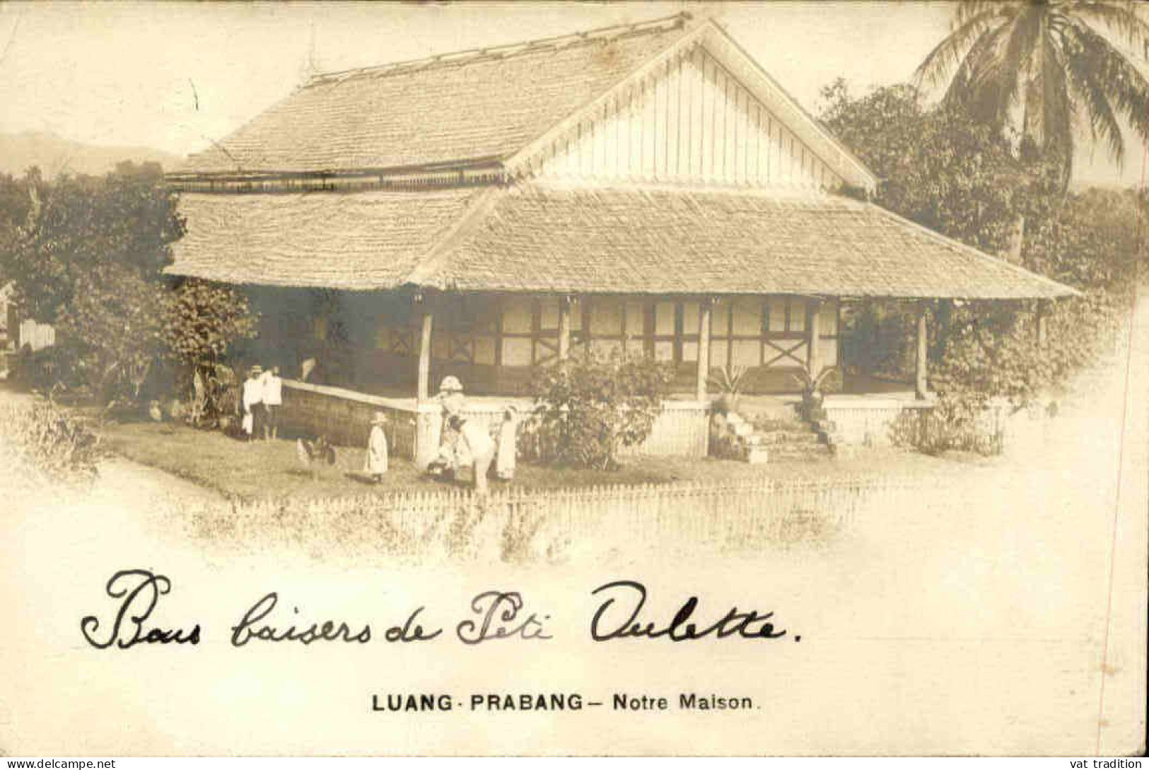 VIETNAM / INDOCHINE - Carte Postale D'une Maison De Colons à Luang Prabang   - L 152344 - Vietnam