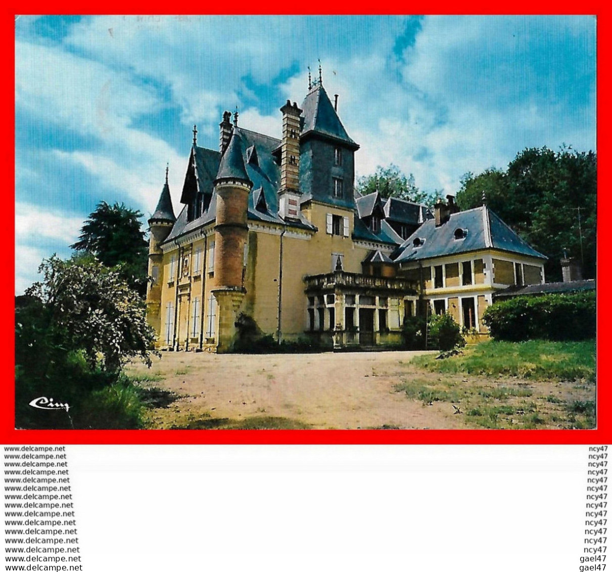CPSM/gf (32) MONTESQUIOU.  Le Château Du Haget....S1682 - Sonstige & Ohne Zuordnung