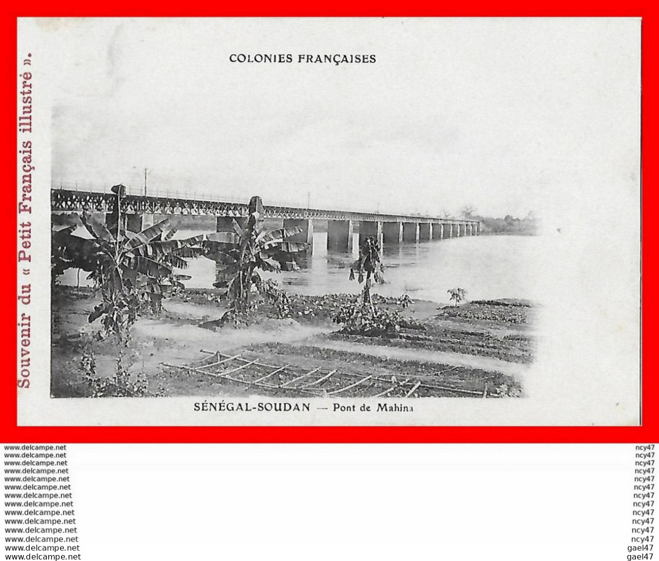 CPA MAHINA (Soudan)  Pont De Mahina Sur Le Bafing...S1746 - Soudan