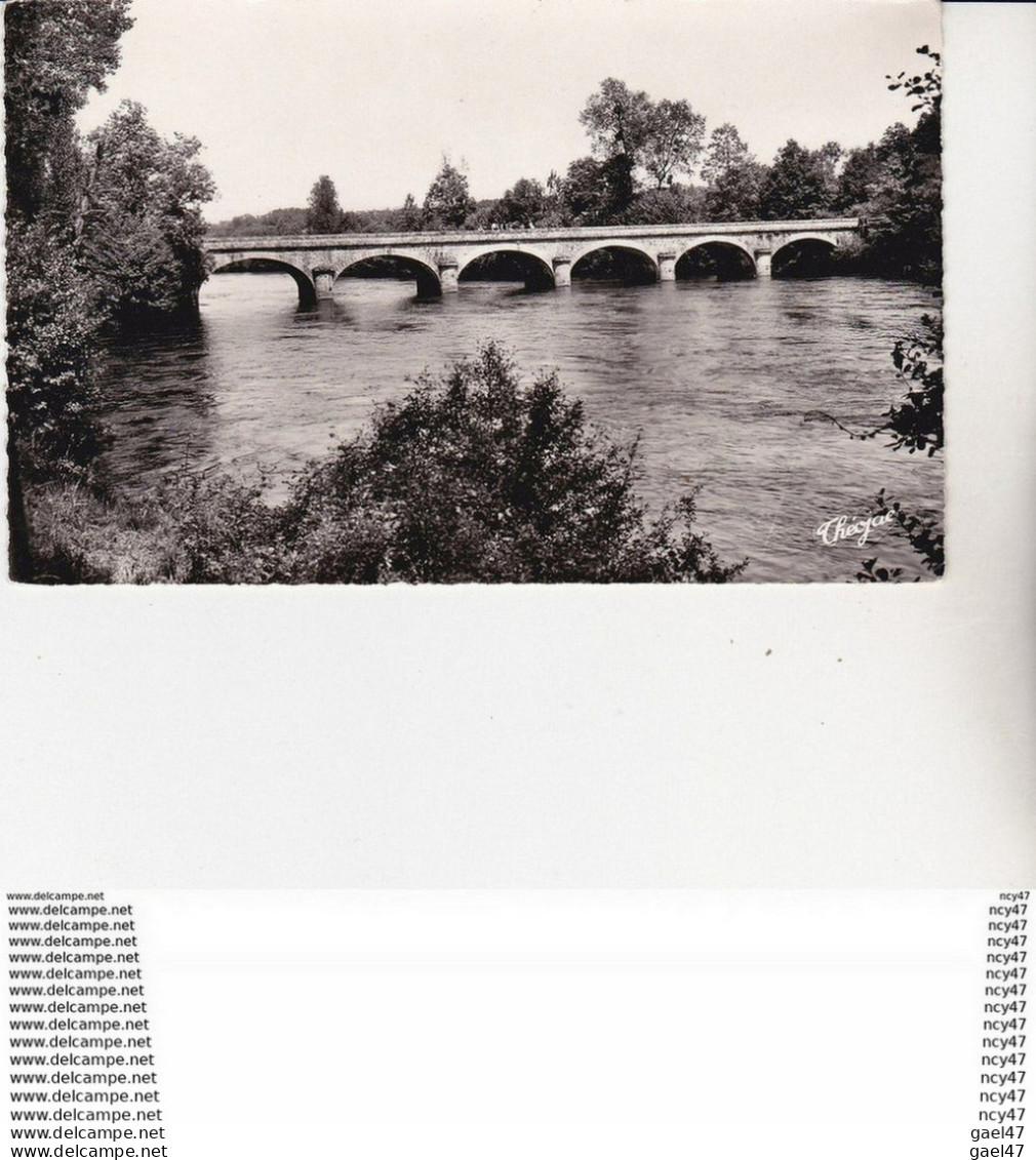 CPSM/pf (87) SAINT-PRIEST-SOUS-AIXE.  Pont De La Gabie.   ...U282 - Puentes