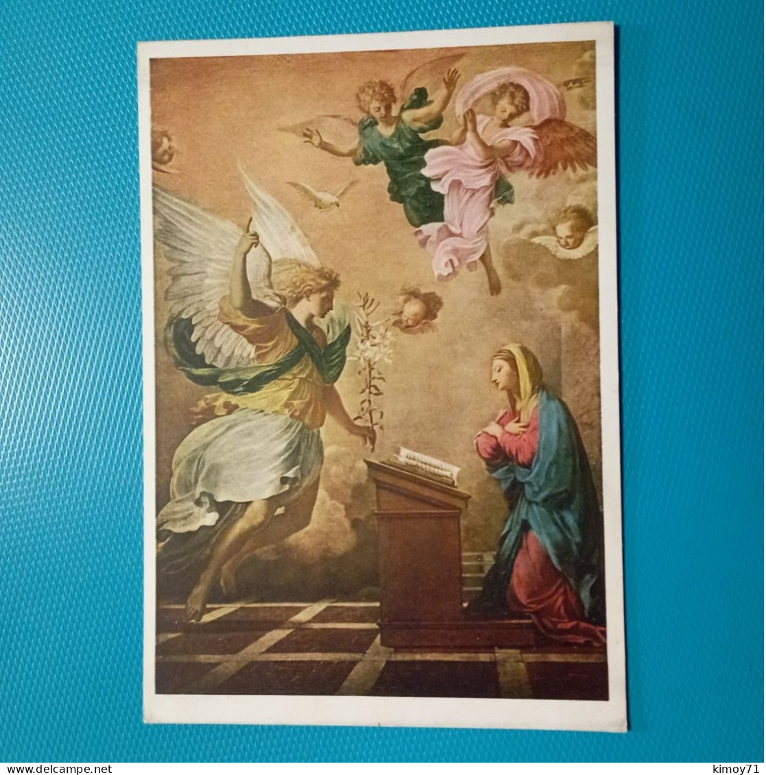 Cartolina L'Annunciazione - Le Sueur. Non Viaggiata - Sonstige & Ohne Zuordnung