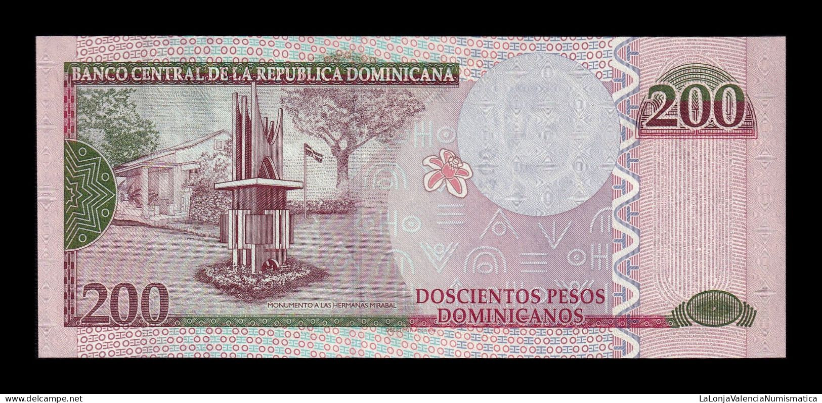 República Dominicana 20 Pesos Dominicanos 2013 Pick 185 Sc Unc - Dominikanische Rep.
