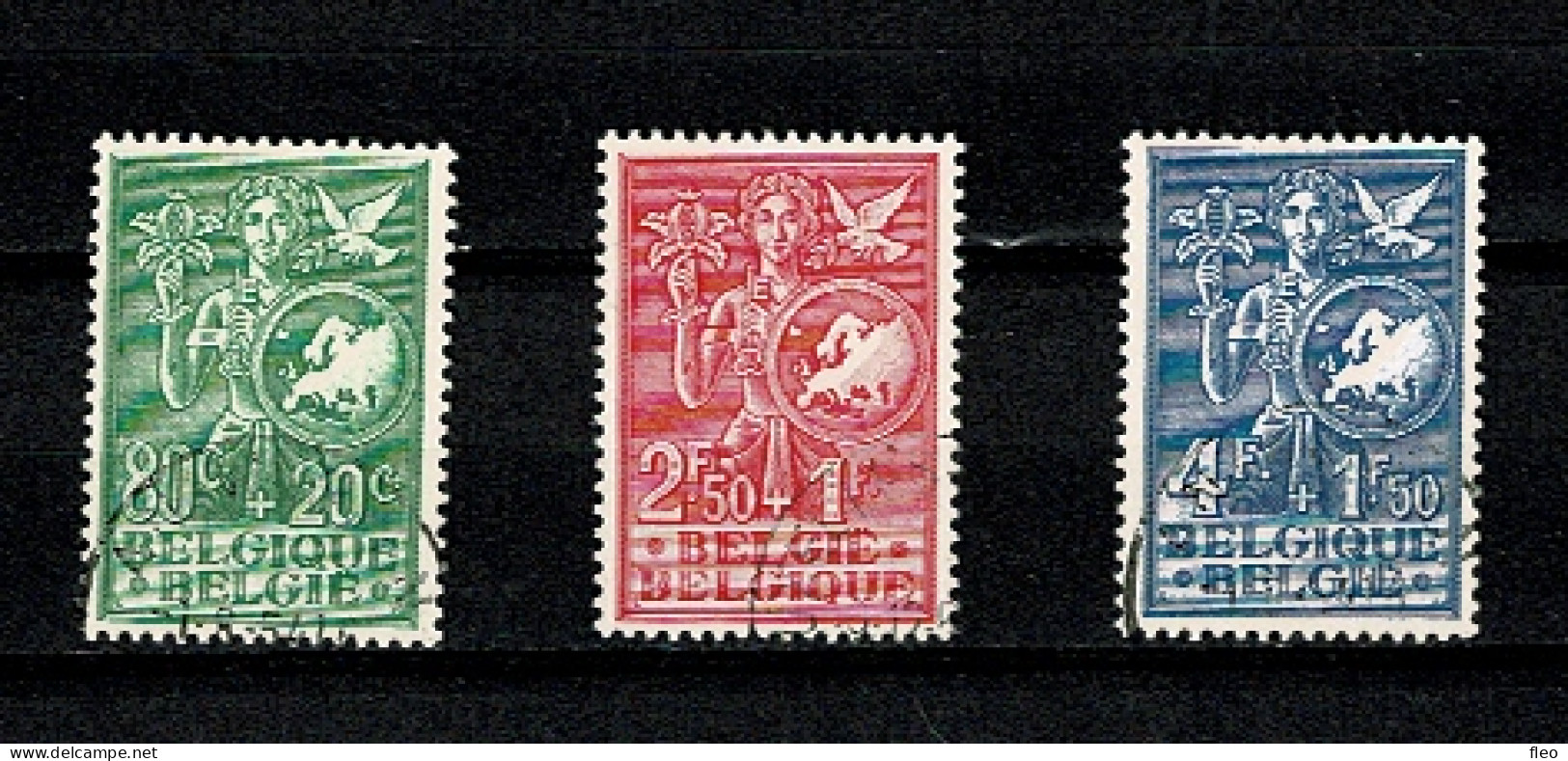 1953 927/929° : Europese Gedachte - Used Stamps