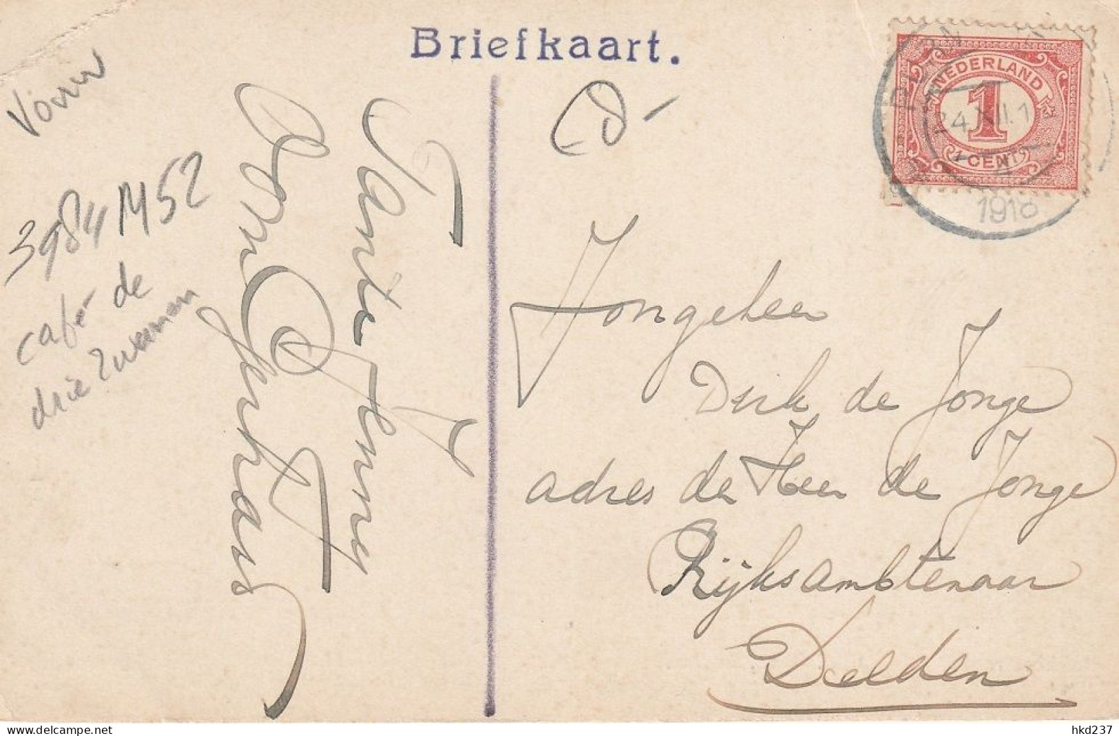 Purmerend Nekkerstraat Café De Drie Zwanen Levendig # 1910   3984 - Purmerend