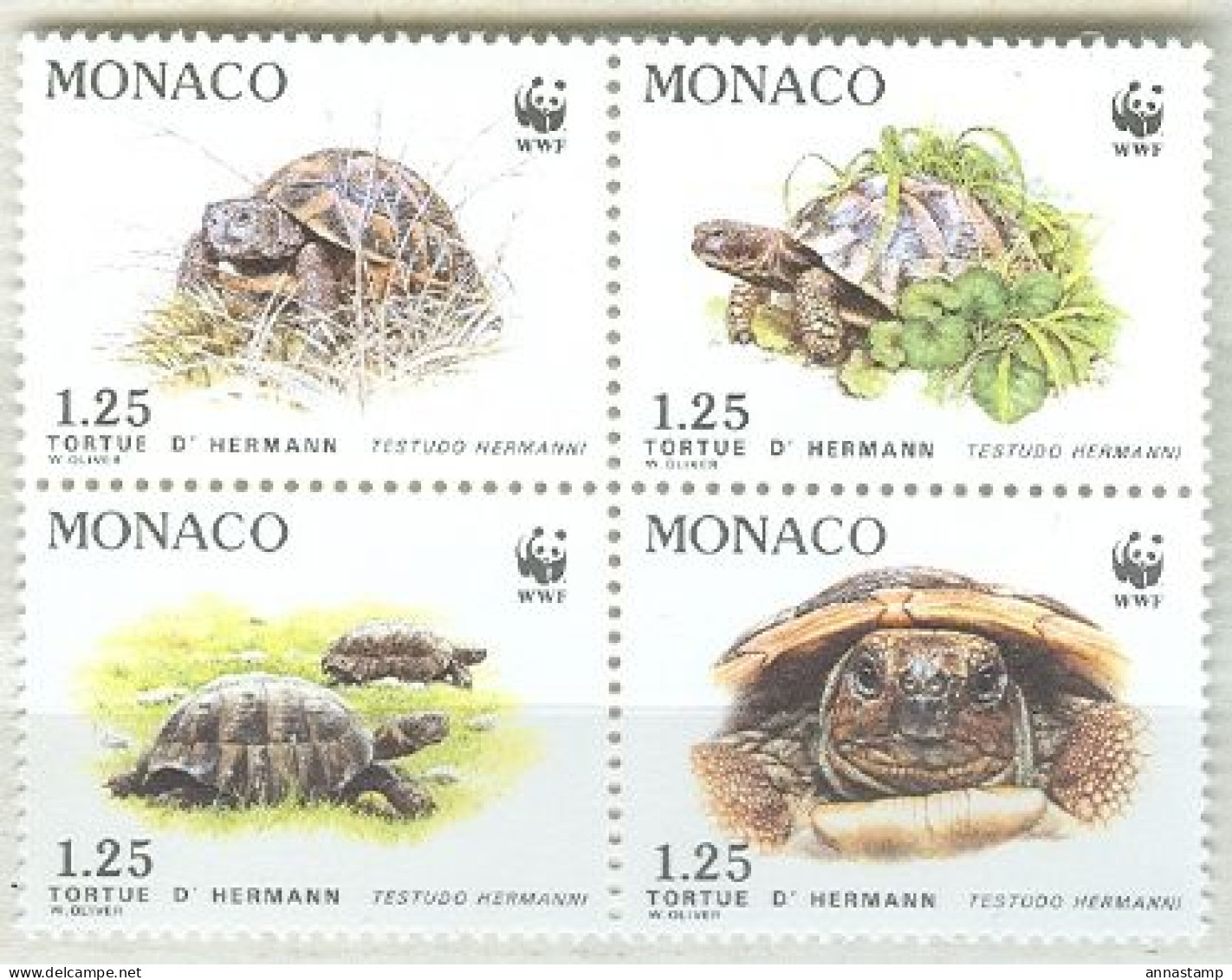 Monaco MNH Set - Unused Stamps