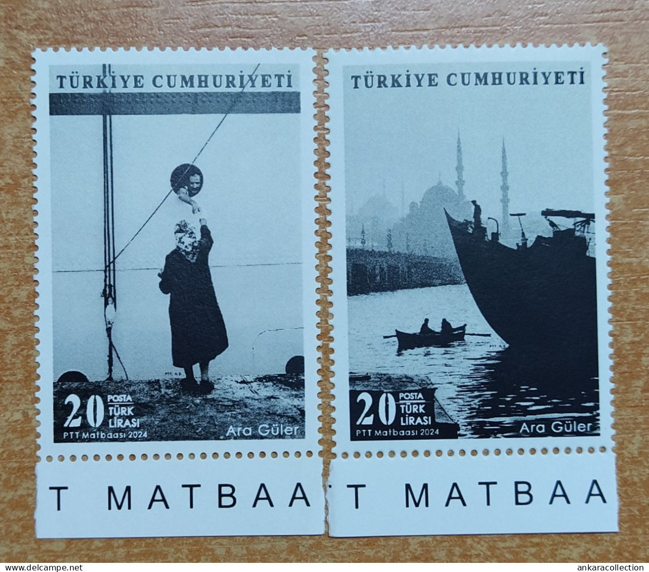 AC - TURKEY STAMP -  ARA GULER  PHOTOJOURNALIST MNH ISTANBUL, 14 MARCH 2024 - Unused Stamps