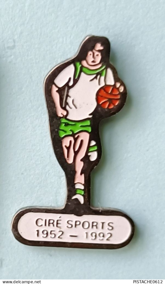 Pin's Basket Ciré Sports 1952-1992 - Basketbal