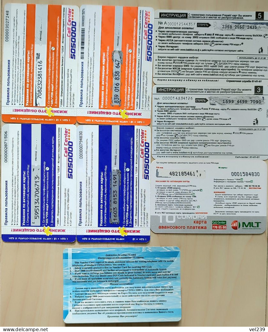 Tajikistan. Babilon. VC-card. MLT. Indigo - Tadzjikistan